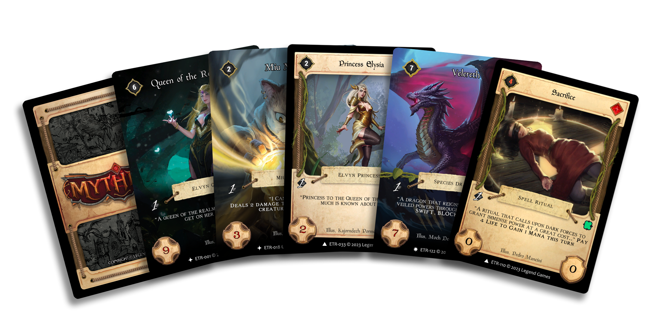 Mythrel Cards