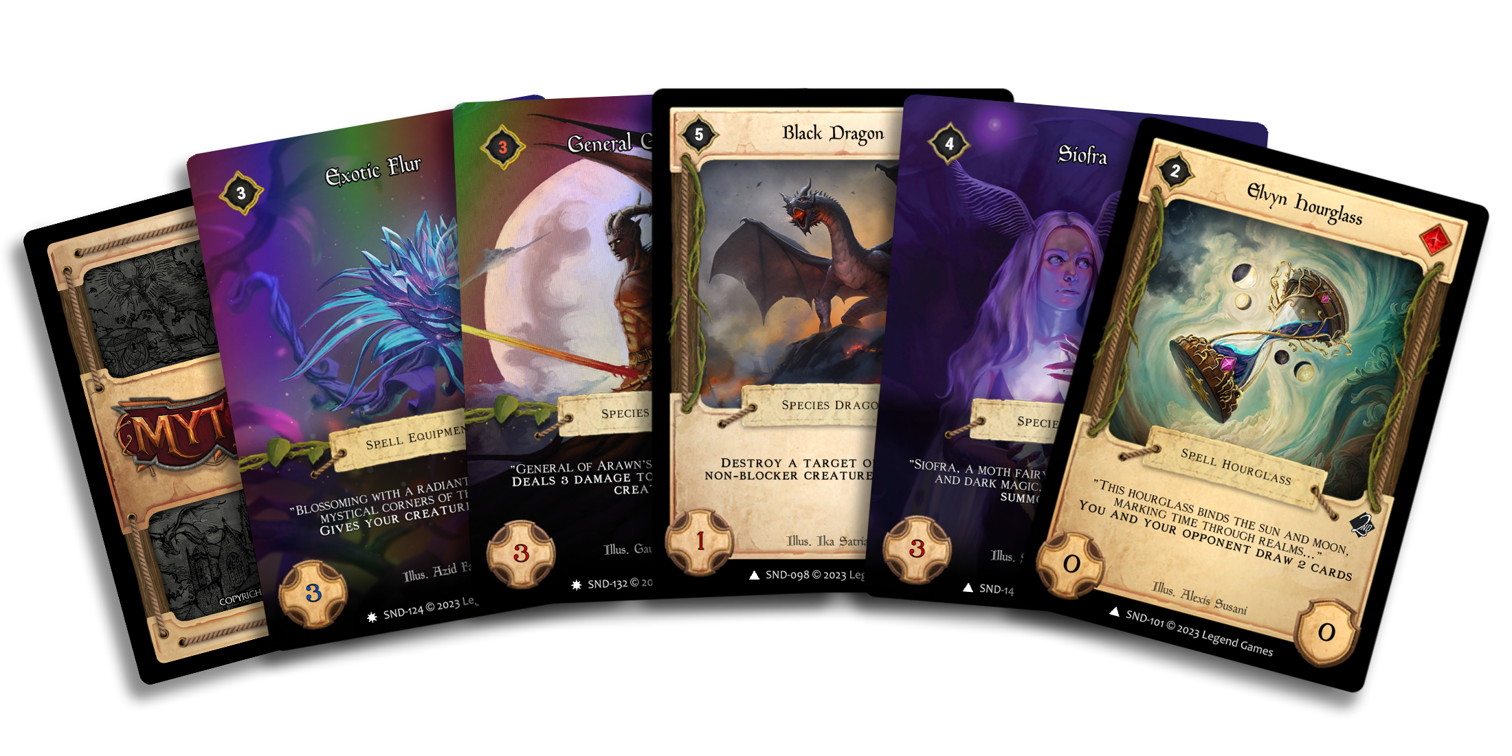 Mythrel cards