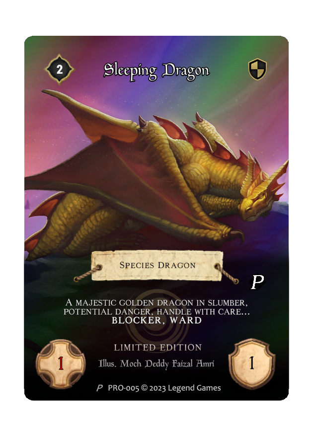 PRO_5 Mythrel promo card