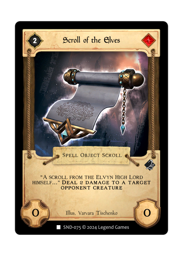 SND_75 Second Edition card