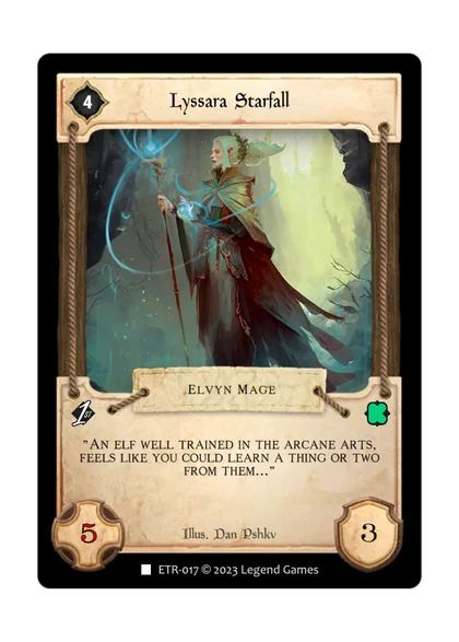 Mythrel Card